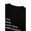 VOV Lettering Jacquard Knit Pullover 7156350003