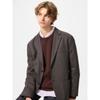Brushed Jersey Jacket Tweed