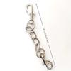 Hoyytu Adult Restraint Handcuff Double End Metal Hook Chain Portable Design for Couple Bondage Travel Intimate Use