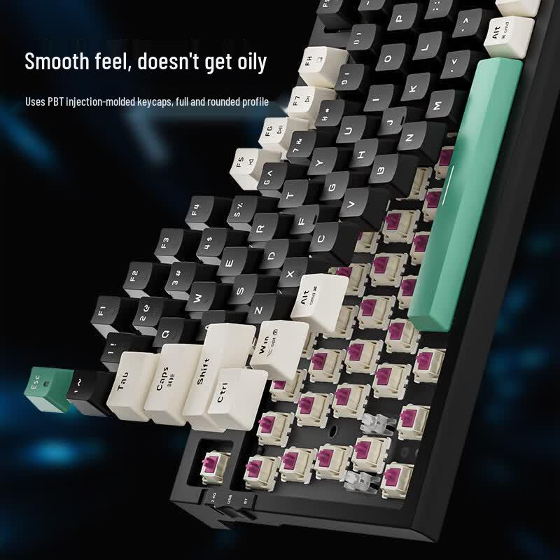 Newmen GM328Pro 98-Key Wireless Mechanical Keyboard
