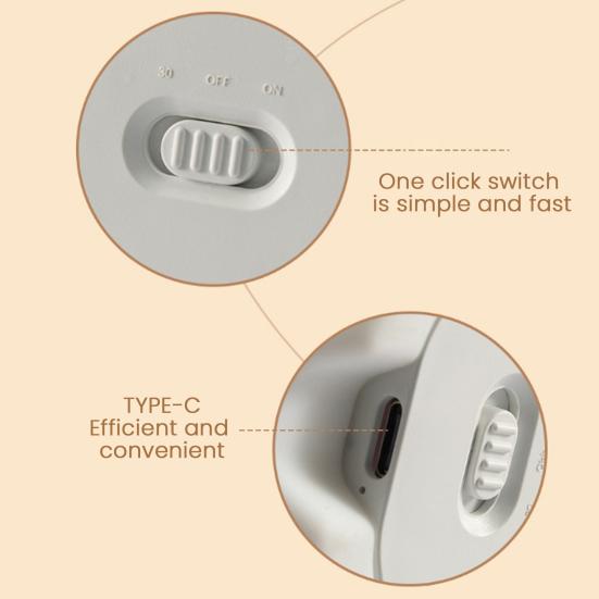Kinder Nachtlicht Einstellbare Helligkeit Entenform Nachttischlampe Silikon Praktische Klicksteuerung Touch-Licht