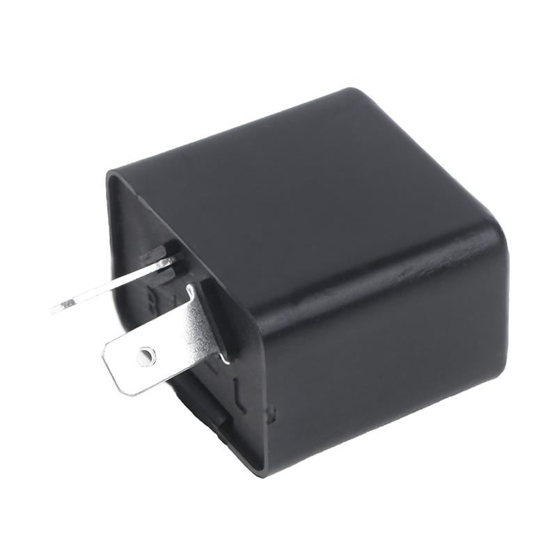 NEW Flasher Relay Turn Signal DC 12V 48V 60V 2Pins Buzzer Beep Flasher Relay Blinker Indicator Flashers Turn Light Signals Relays 5