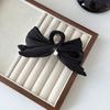Korean Girls Bow Hair Crab Clips for Women Elegant Hair Bows Claws Ponytail Lady Hair Accessories Pearl Headdress