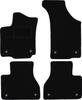 Black Velour Floor Mats For: Volkswagen Phaeton Sedan (2002-2016)