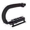 Portable U-Grip Holder with Cold Shoe Mount and Anti-Skid Design Camera Holder for Steadier Shots and Smooth Movements