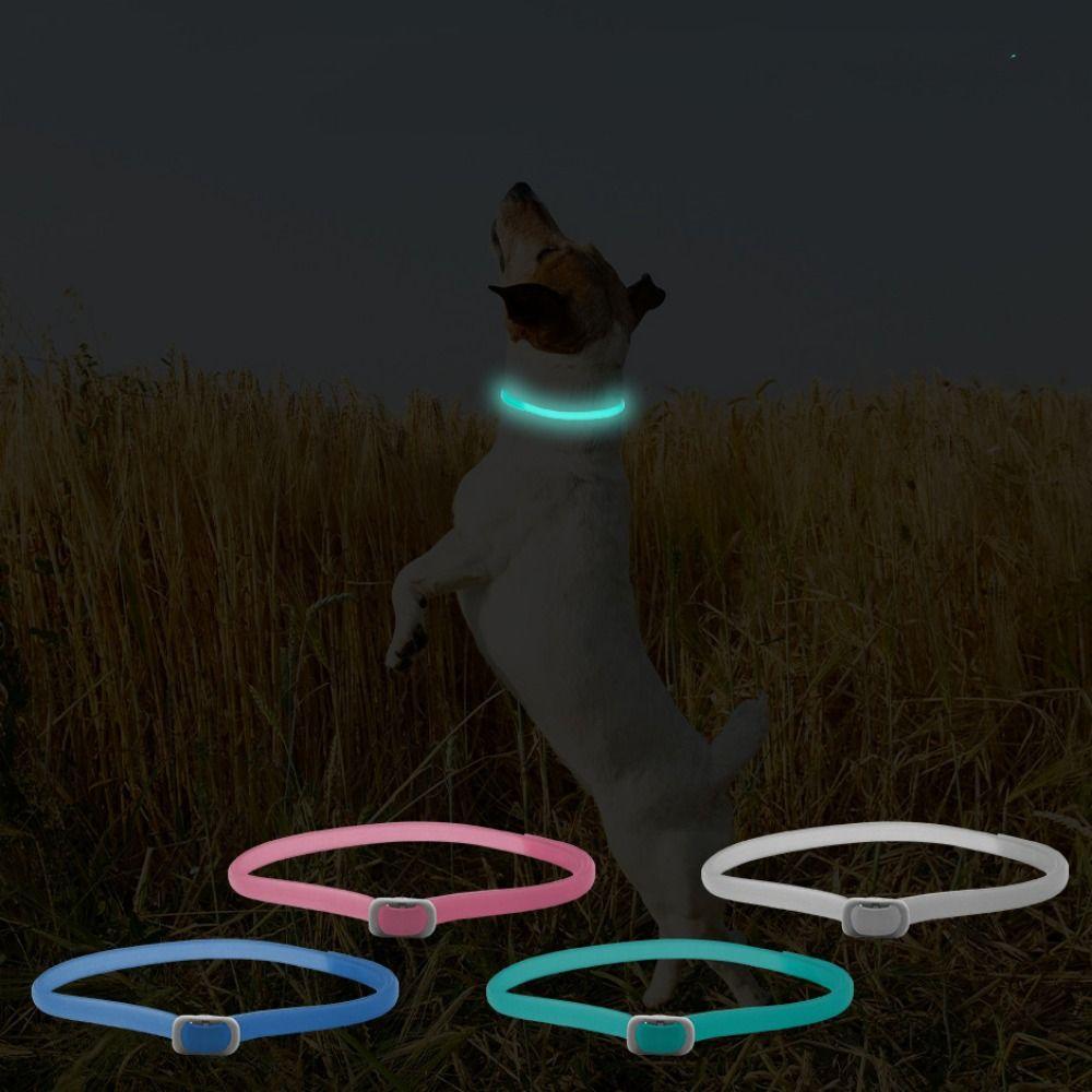 Anti-lost Cat Flea Tick Collar Reflective Pet Collar Luminous Pet Flea Tick Collar  Puppy