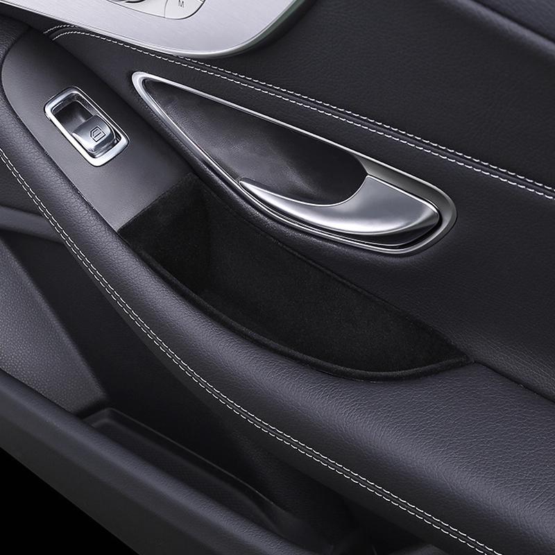 Suitable for Mercedes-Benz C-class coupe door armrest storage box Coupe C200 C260 storage box in the armrest box