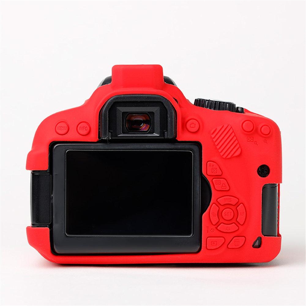 Soft Silicone Armor Camera Body Case For Canon EOS 600D 650D 700D Shockproof Rubber Cover
