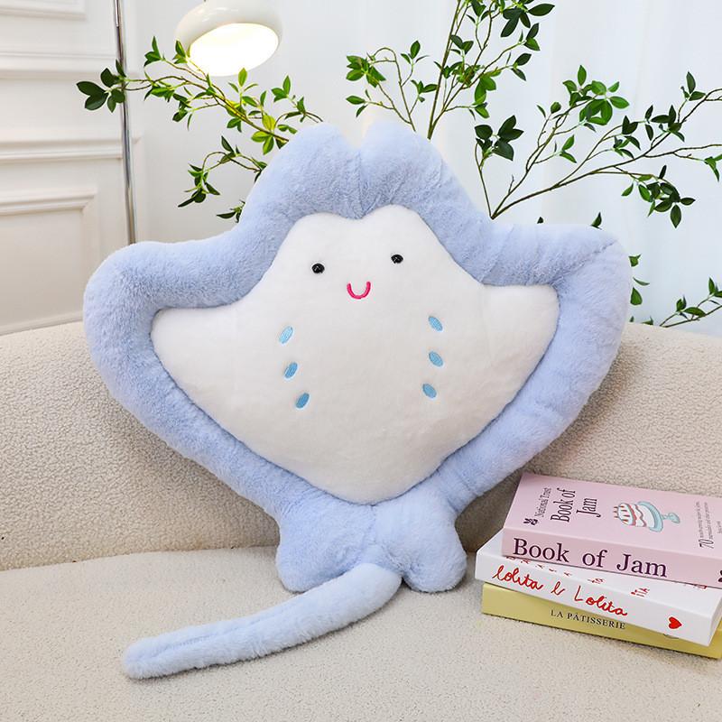 Plush Mobulidae Cartoon Toy Stuffed Pillow Doll Bedroom Decoration Gift Kids