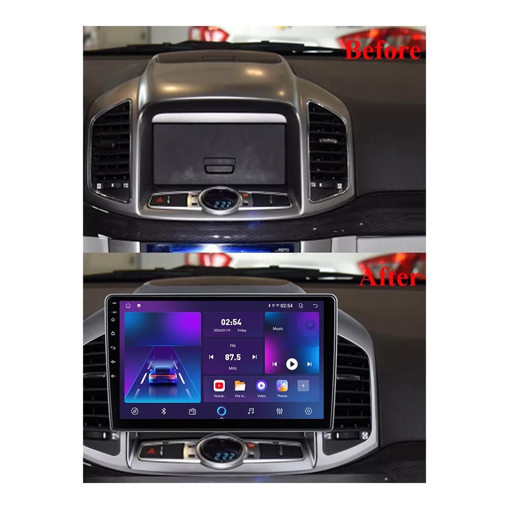 Android Carplay Car Radio For Chevrolet Captiva 2011-2016 Multimedia Player Head Unit Stereo GPS Navigation BT WIFI 4+64GB