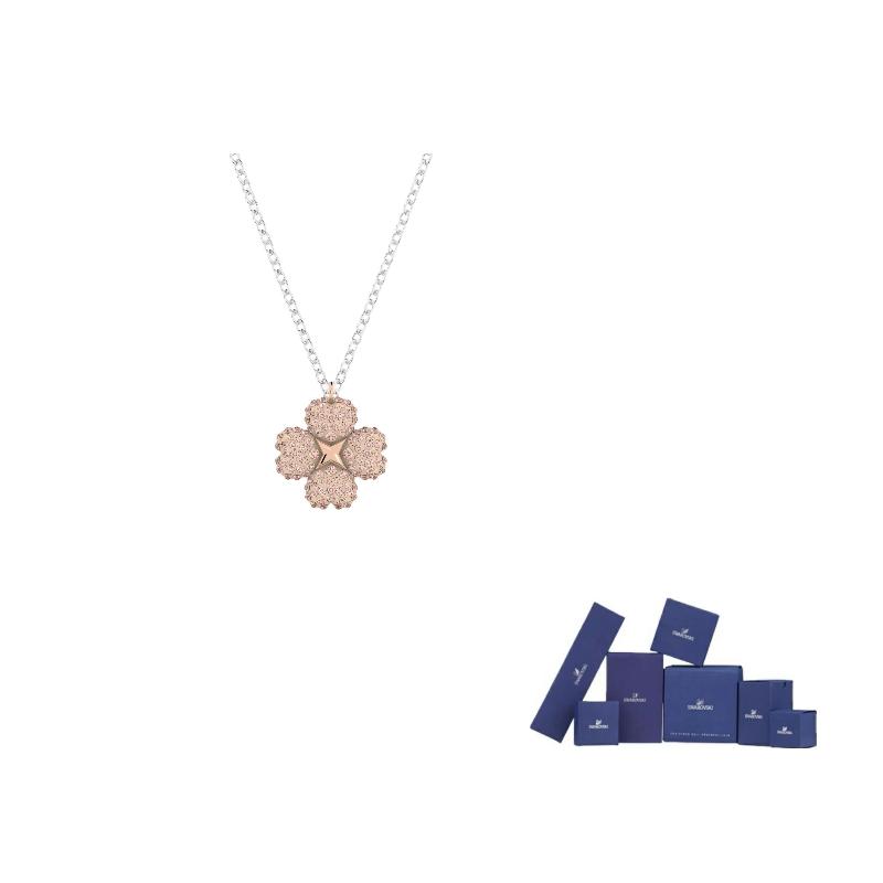 Swarovski Latisha Necklaces Womens F (One Size Fits All)-Brand Original Box розовый