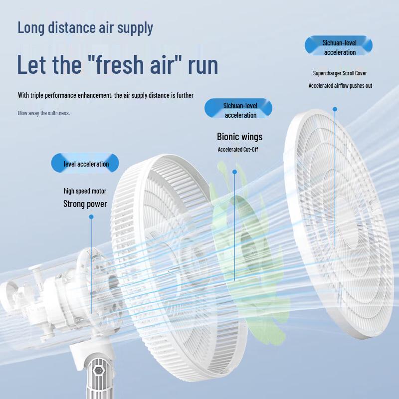 Royalstar FS12-301B Upright Air Circulation Fan