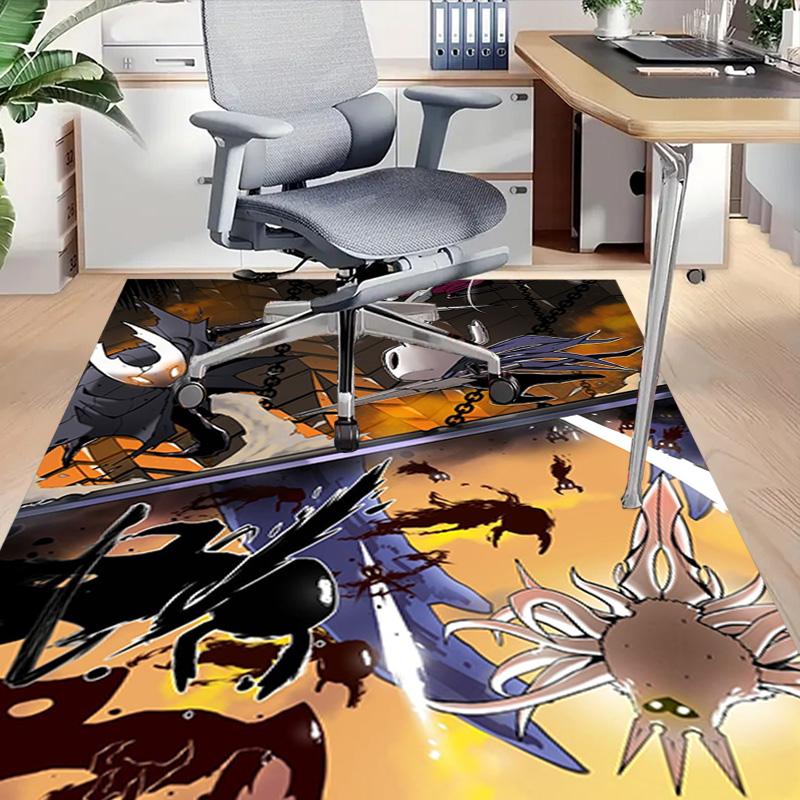 1pc Shadowy Figures Gather Carpet for Playroom Bedroom Living Room Sofa Home Decor,kids Game Area Rug Non-slip Floor Mat Y8263
