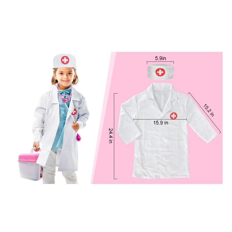 

Export Kids Play Dental Doctor Little Nurse Toy Baby Injection Stethoscope Ambulance Brushing Teeth Gift Doctor s Clothing