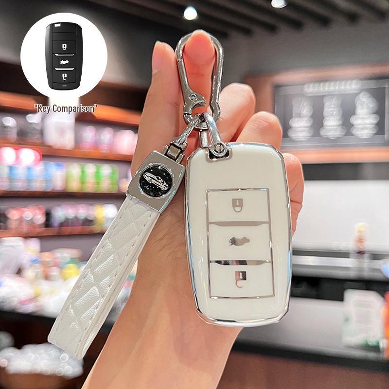 Changan Car Key Case: Compatible with Nuo, Mi Yu, Lumin, Benben, Eado, CS55, Yi Dong DT - 35 Shell Bag for Women.