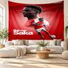 Bukayo Saka Wall Tapestry, Soft Fabric Wall Hanging, Decorative Backdrop For Bedroom Home Wall Art