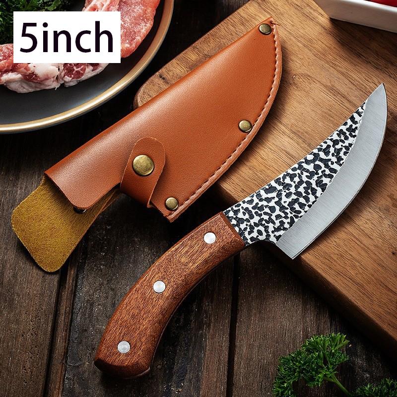 5-дюймовый 6-дюймовый 7-дюймовый уличный нож, нож для обвалки, нож для мясника, кухонный нож, кухонный инструмент из высокоуглеродистой композитной стали Style 1