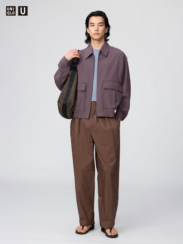 Uniqlo Japan Tuck Wide Pants