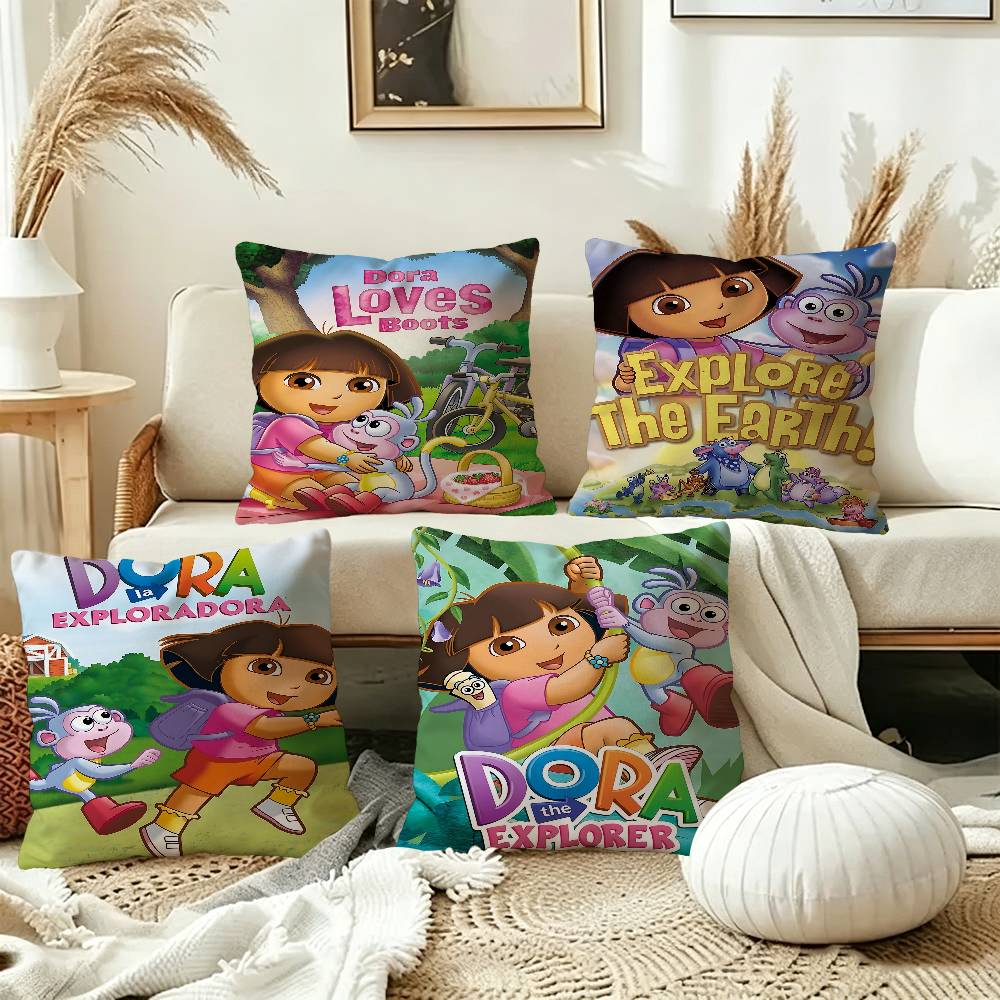 Cartoon DDora The EExplorer Pillow Anime Pillow Sofa Bed Head Pillow Cover Cushion Cover x cm Fashion
