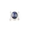 Natural Sodalite Gemstone 925 Sterling Silver Jewelry Handmade Ring Gift For Her RR-22-25