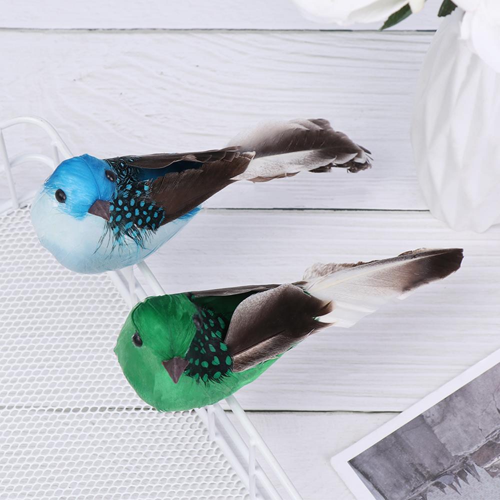 Supplies Home Decorations Simulation Animal Model Lifelike Sparrow Feather Foam Artificial Birds