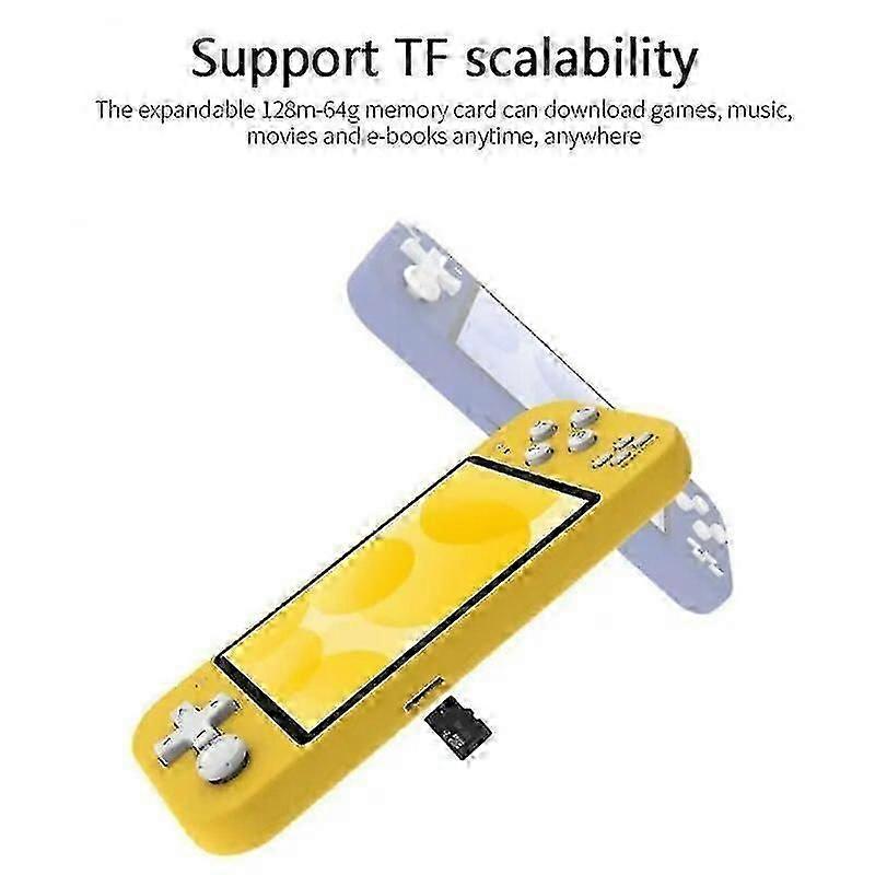 X20 Newest 4.3 Inch Handheld Portable Game Console With Ips Screen 8gb 2500 Free