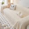 Anti Cat Scratch Plush Sofa Towel Full Package Winter Thickened Sofa Cover Simple Modern Sofa Cover Cloth Blanket