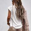 2026 Spring/Summer New Wish Solid Color V-Neck Short Sleeve T-Shirt Women's Clothing