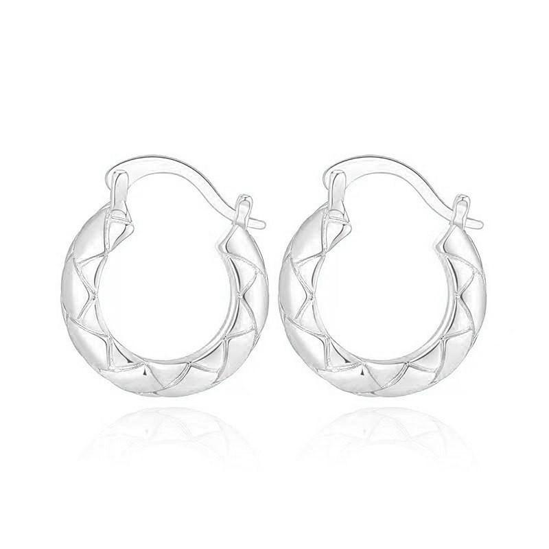 

Korean Simple Ring Texture Design Earrings Women S Fashion Light Luxury High Sense Personalized Versatile Stud Earrings Ear Jewelry