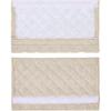 Automotive Seat Belt Cover Soft Suede Universal Fit Seatbelt Shoulder Pad Neck Protector Cushions for SUV Trucks Airplane Backpack 2 Pack Beige