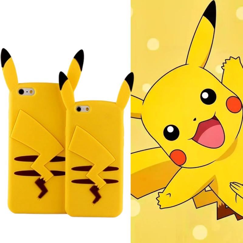 Pokemon Pikachu Silicone Phone Case For Samsung Galaxy Note3 With Shockproof Protection