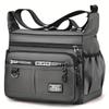 Mehrschichtige Brusttasche für Herren mit großem Fassungsvermögen und Seitentasche, lässige einzelne Schultertasche für Reisen und Outdoor-Aktivitäten