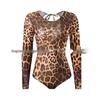 UPALNIK Mesh Long-Sleeve Sun Protection One-Piece Swimsuit for Women