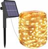 Lampki Ogrodowe Druciki Girlanda Solarna 200 Led