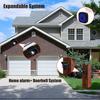 Wireless Waterproof Infrared Sensor Doorbell with Elderly Pager and FCC-ID Certified Home Driveway Alarm