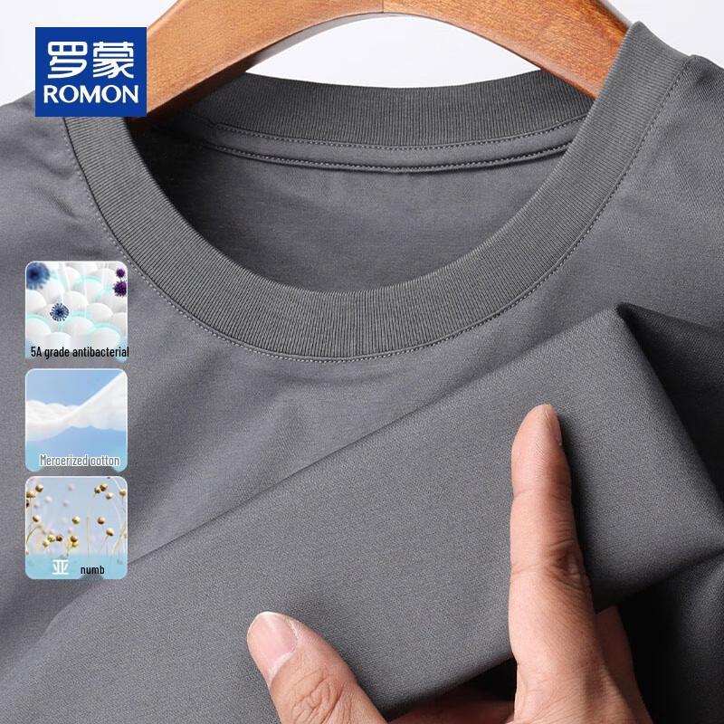 ROMON Men's Summer Antibacterial Cooling T-Shirt