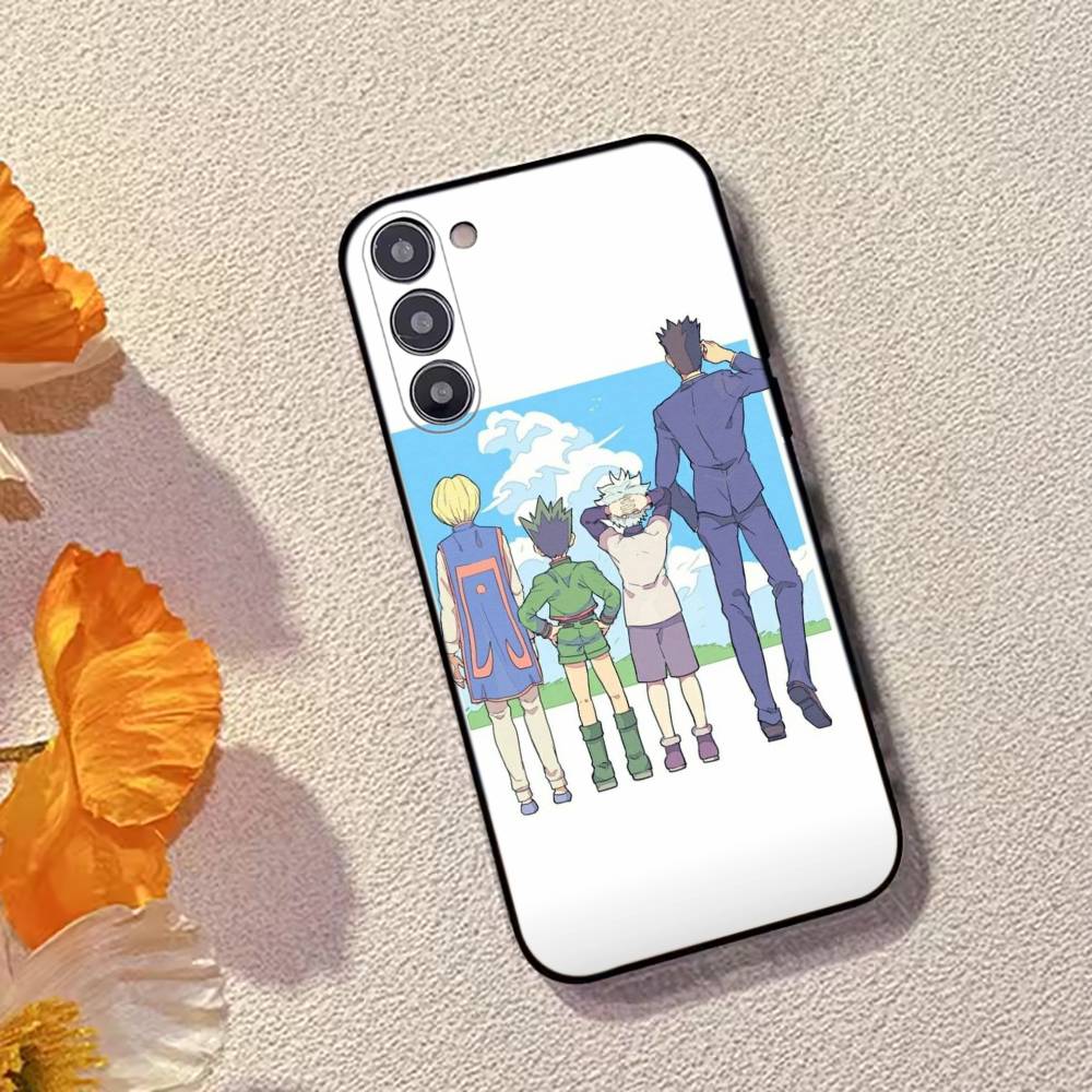 

Hunter X Hunter Japanese Manga Phone Case For Samsung Galaxy A73,A72,A71,A70,A53,A52,A51,Soft Silicone Black Cover Samsung a53 5g