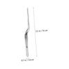 FOMIYES Stainless Steel Ear Wax Removal Tool, Ear Cleaner, Ideal for Ear Cleaning, Practical Ear Cleaning Goods, Silver Material, 2 Sets