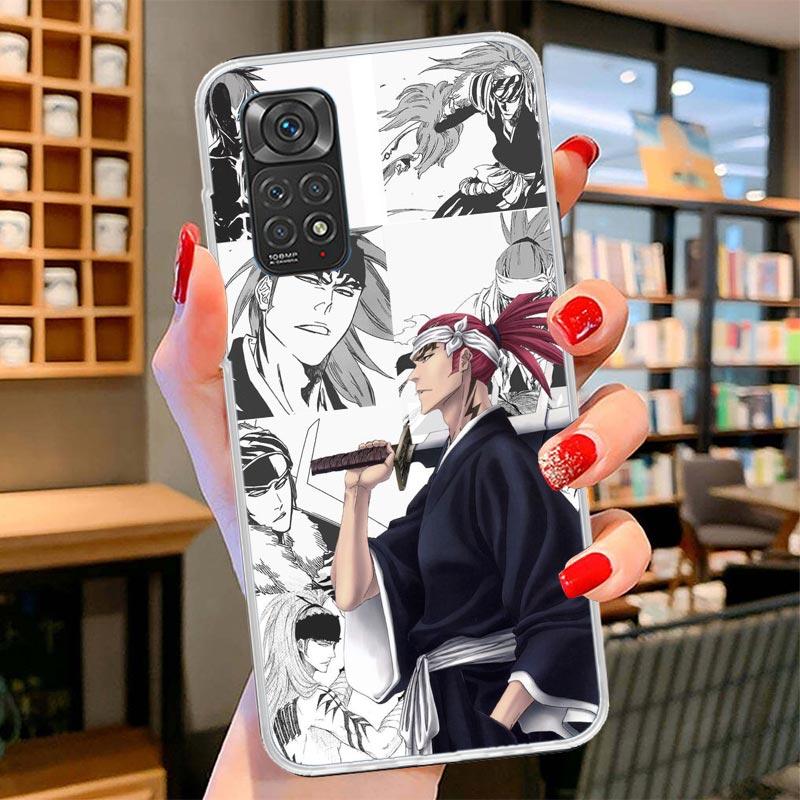 Ichigo Kenpachi Bleach Anime Cover Phone Case For Xiaomi Redmi Note 15 14 13 12 11 10 Pro Plus 14S 12S 11S 11T 11E 10S Soft Fund