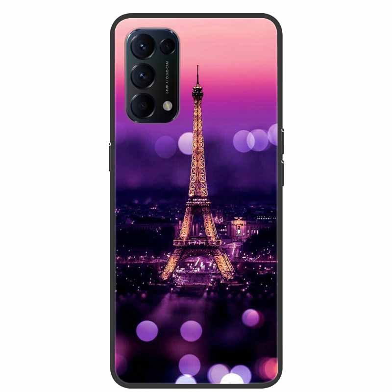 Funda Für OPPO A74 Telefon Fall Abdeckung Schwarz Silikon Weiche Rückseitige Abdeckung Fall Für OPPO A74 F19 A54 Fall Coque für OPPO A74 EINE 74 Fall