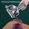 Stainless Steel Orange Juice Extractor Labor Saving Portable Fruit Press  Home Kitchen