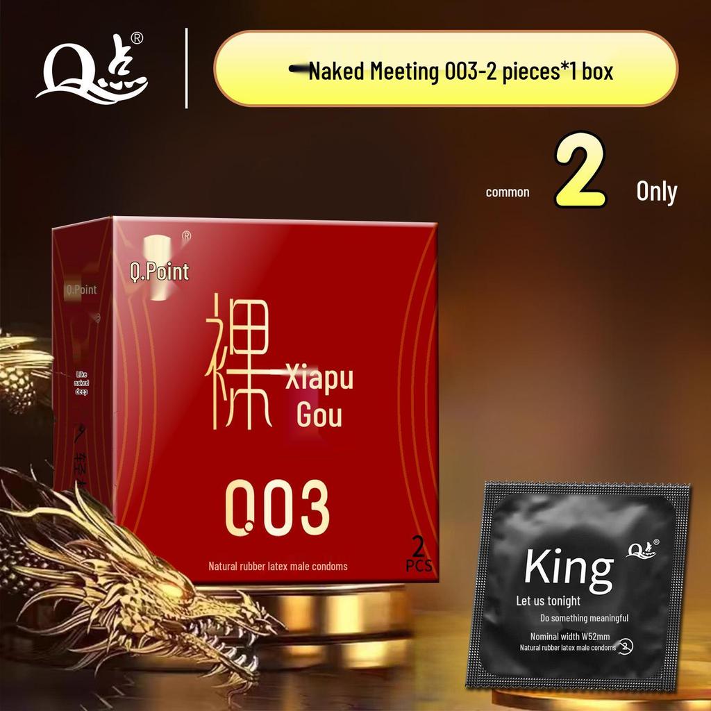 Q-spot Extra Thick Long-Lasting Condoms Set