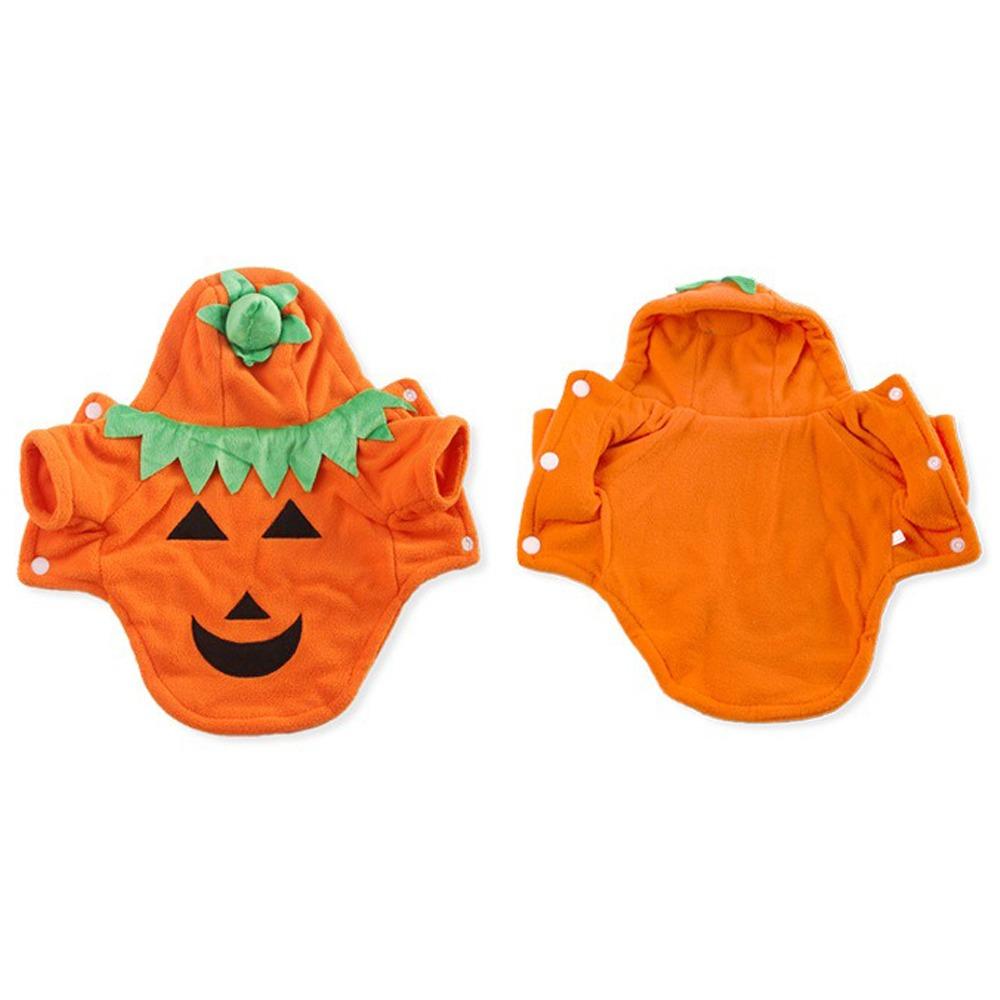 

Теплая флисовая одежда для собак на Хэллоуин, дышащий костюм для косплея питомца, костюм собаки-тыквы, зимний сезон XL