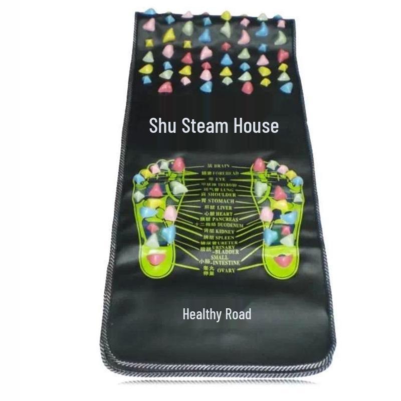 Imitation Pebble Foot Massage Mat - Health Road Walking and Fitness Mat