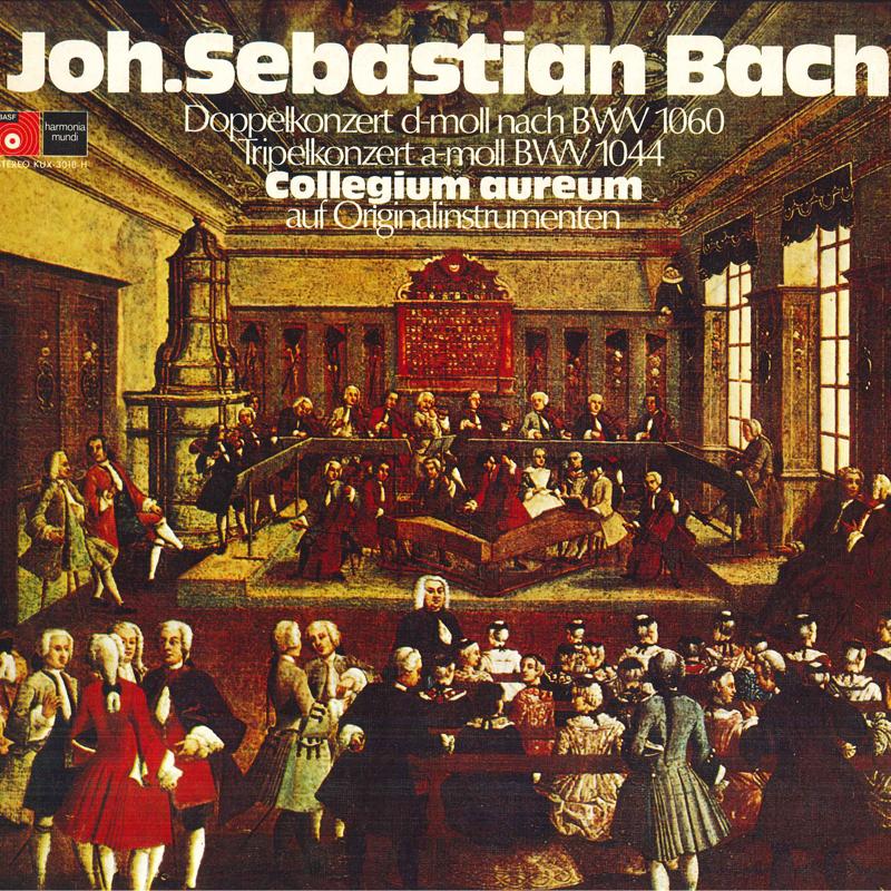 

LP Record BACH, COLLEGIUM AUREUM - Doppelkonzert D-moll Nach Bwv1060 / KUX3018H BASF/HARMONIA M - Japan Obi Classical Used