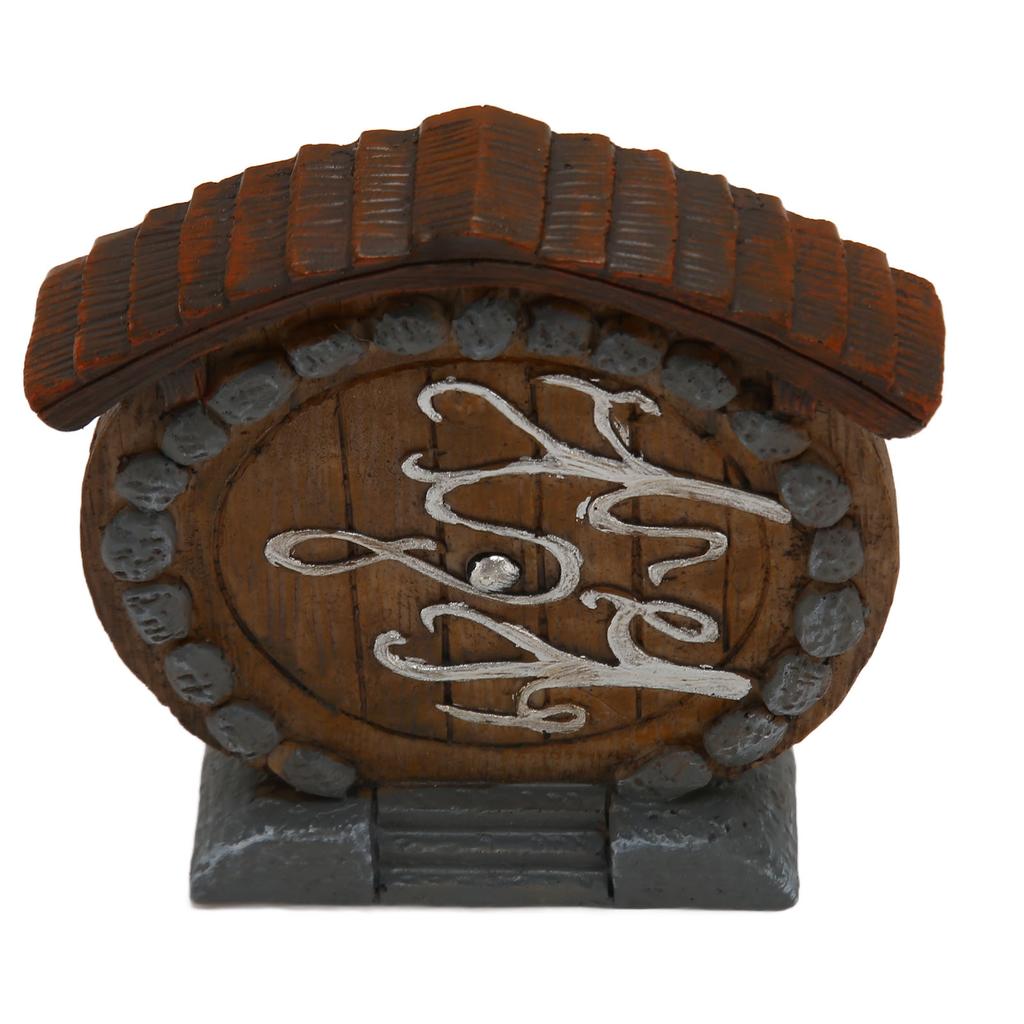 Fairy Door Statue Durable Smoothly Resin Fairy Door Figurine Miniature Exquisite Interesting