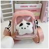 Solid Color Cute Children Crossbody Bag For Outdoor Storage Girl Coin Purse