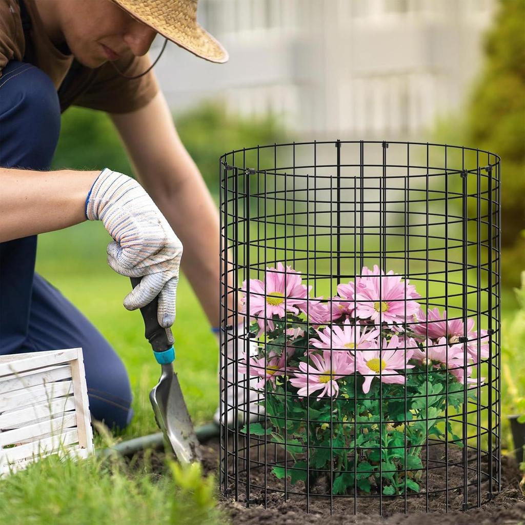 Chicken Wire Plant Cover Metal Protection Guard Garden Netting Plant Covers for Strawberry Tomato Vegetable Flower Crop