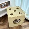 Creative Dice Cat Nest, Four Seasons Universal Cat Villa, Cat Avoid Toys, Catch and Wear-resistant Amusement Park for Pet