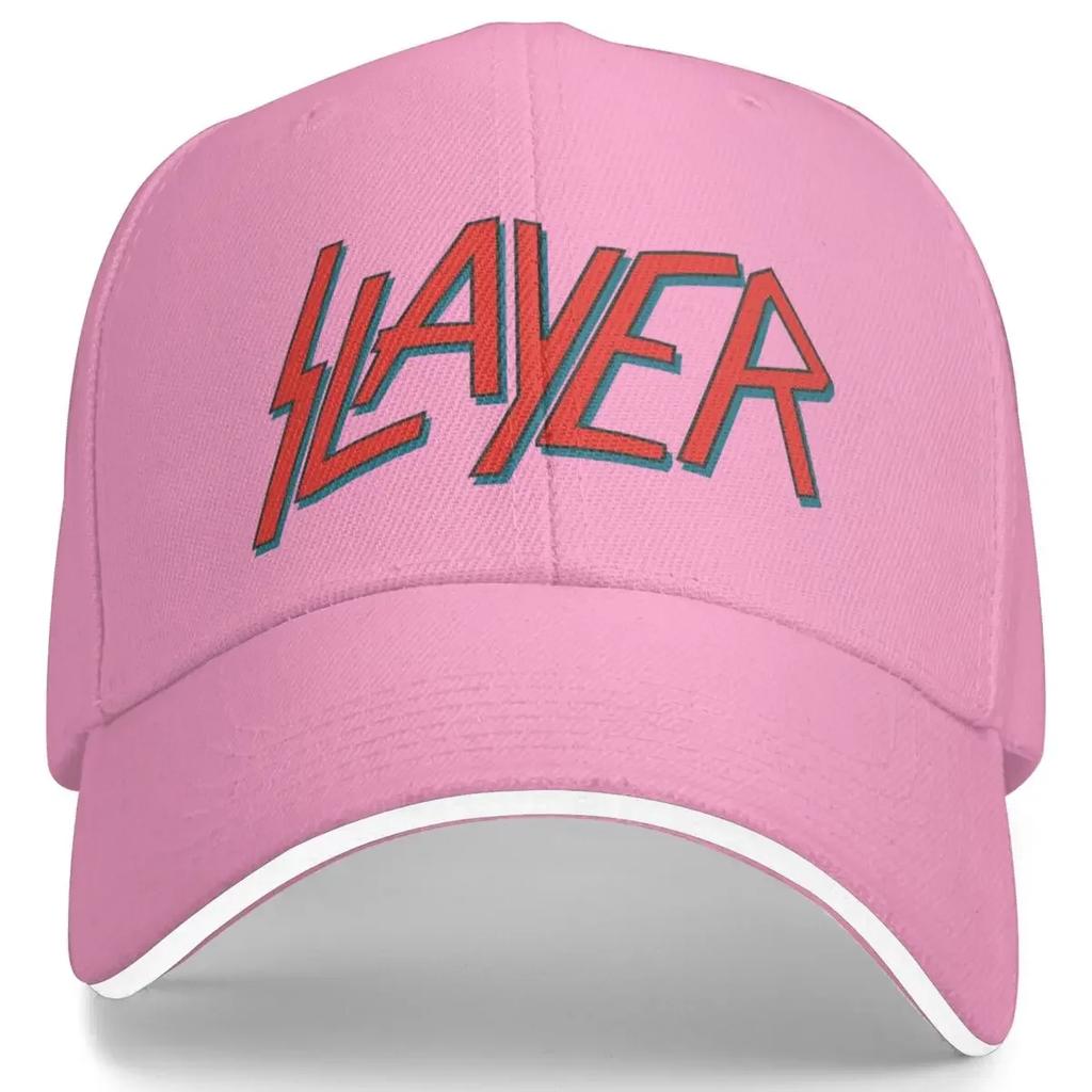 Slayer Band Golf CapFor Daily Wear Unisex Women Metal Rock Sun Hat Adjustable Fit